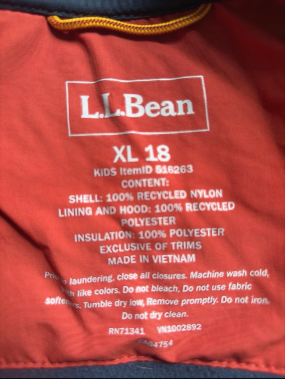 L.L. Bean Jacket - Picture 3 of 3